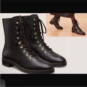 Stuart Weitzman Black Ankle Boots